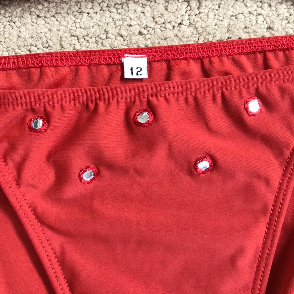 Robin Piccone Two Piece Bikini Rust Color - image 5